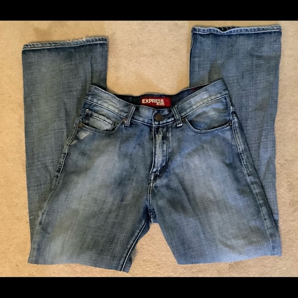 Express Kingston Bootcut Jeans Mens 